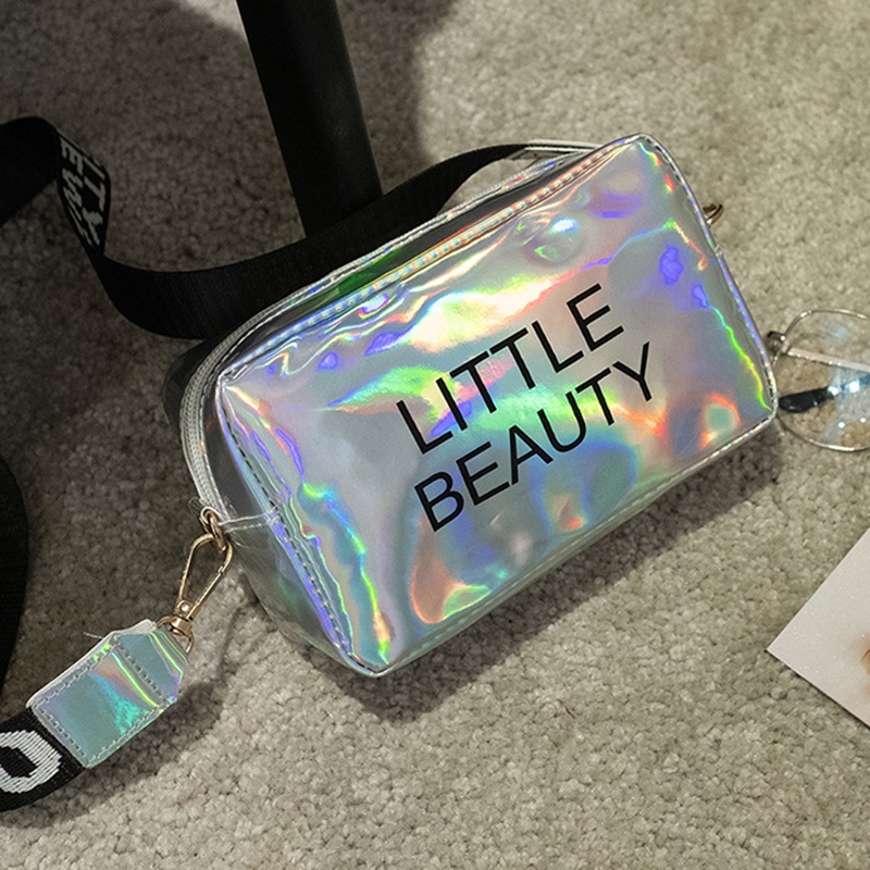 Mobile Túi Đeo Chéo Đựng Điện Thoại / Tiền Xu Màu laser JP5 Phong Cách Hàn Quốc Thời Trang Cho Nữ