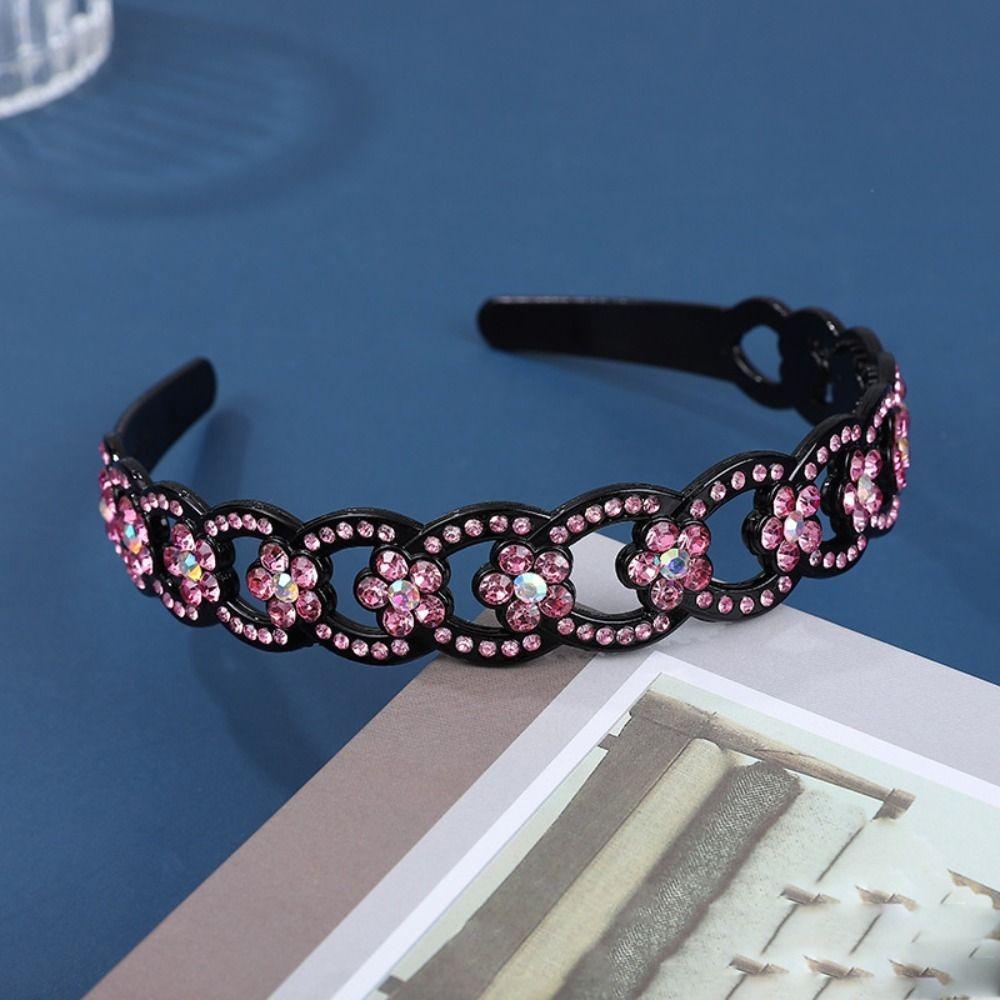 Băng Đô Cài Tóc Đính Hoa Kiểu Retro Sang Trọng Cho Nữ|Băng Đô Cài Tóc Xinh Xắn Thời Trang