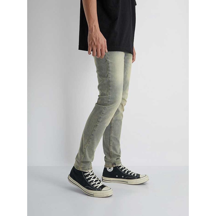 Quần Jeans The Denimaniac dáng ôm sát màu Dirty Blue - 819 Skinny Fit