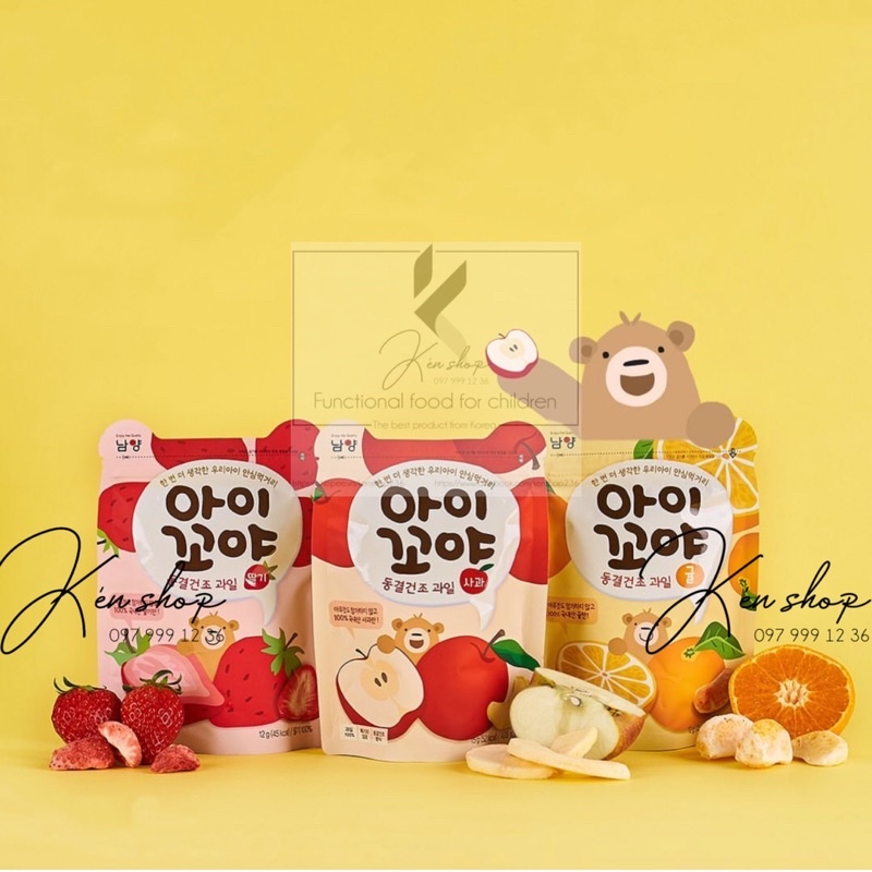 Hoa quả sấy khô Namyang 12M+