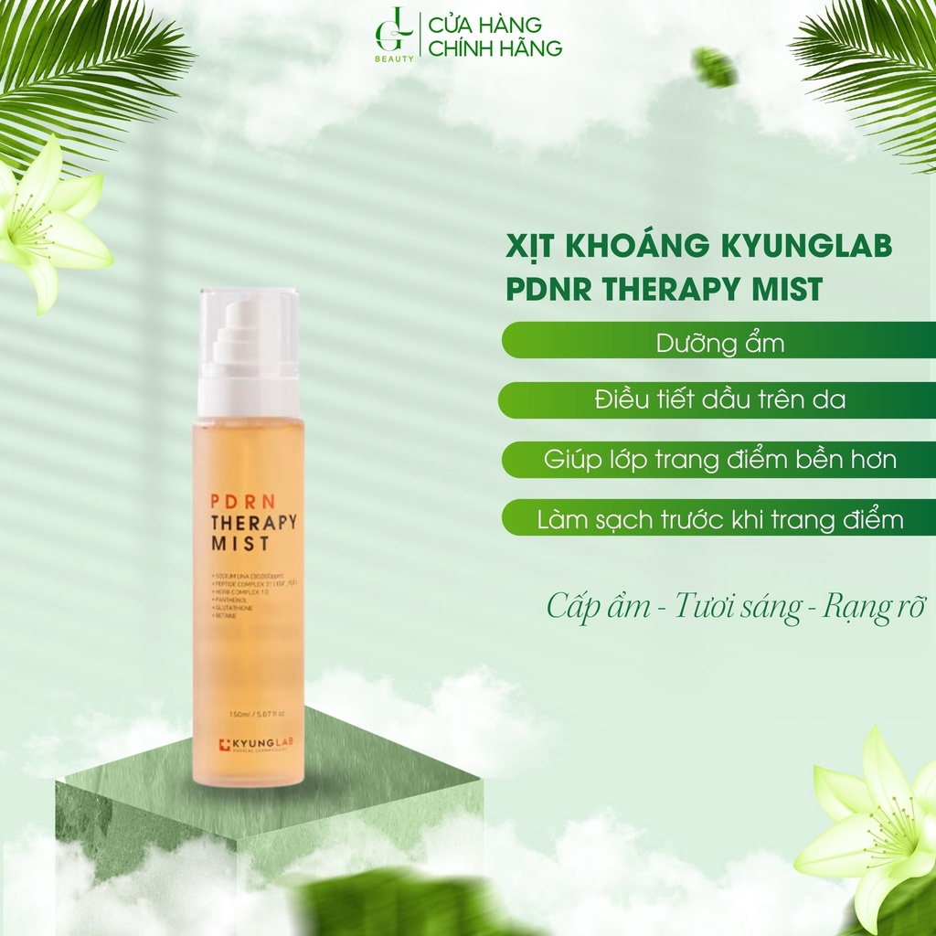 Xịt khoáng Kyung Lab PDNR Therapy Mist xịt dưỡng tế bào gốc tăng collagen cấp ẩm phục hồi bảo vệ da 150ml | BigBuy360 - bigbuy360.vn