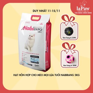 Thức ăn cho mèo mọi lứa tuổi nhập khẩu Hàn Quốc Nabirang 5kg