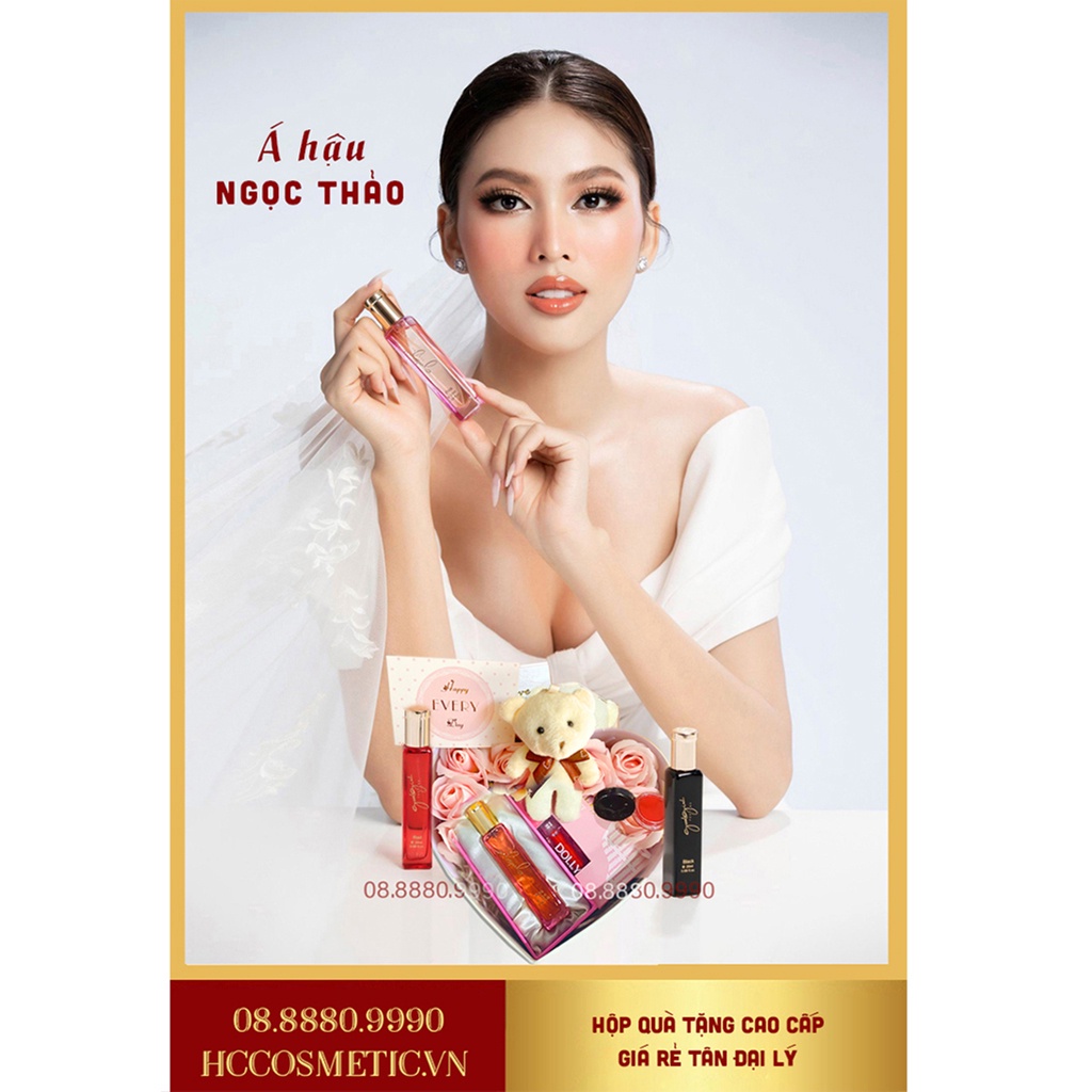 Quà tặng 20 11 sang trọng, set quà 20 11 son môi nước hoa Pháp ý nghĩa dành tặng tri ân thầy cô giáo