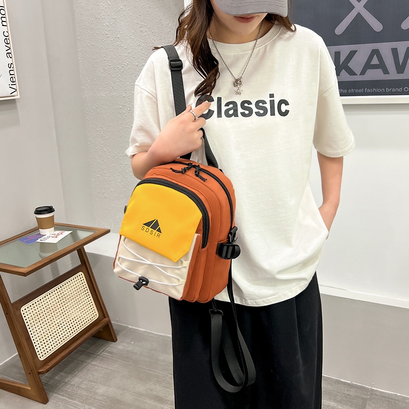 Balo Thể Thao Mini Đựng Điện Thoại Thời Trang Thường Ngày Phong Cách Mới Cho Nam Và Nữ