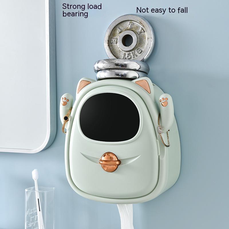 Hộp Đựng Cuộn Giấy Vệ Sinh Gắn Tường Đa Năng Tiện Dụng