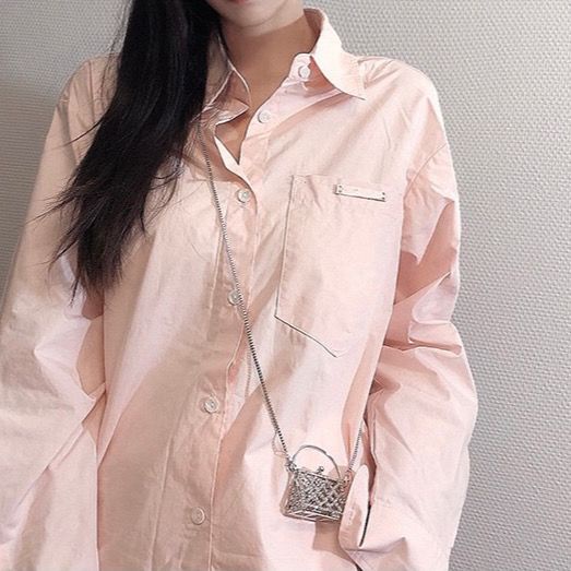 Túi Đeo Chéo mini Hình Vuông Rỗng Đính Kim Cương Phối Dây Xích Kim Loại Thời Trang Cho Nữ