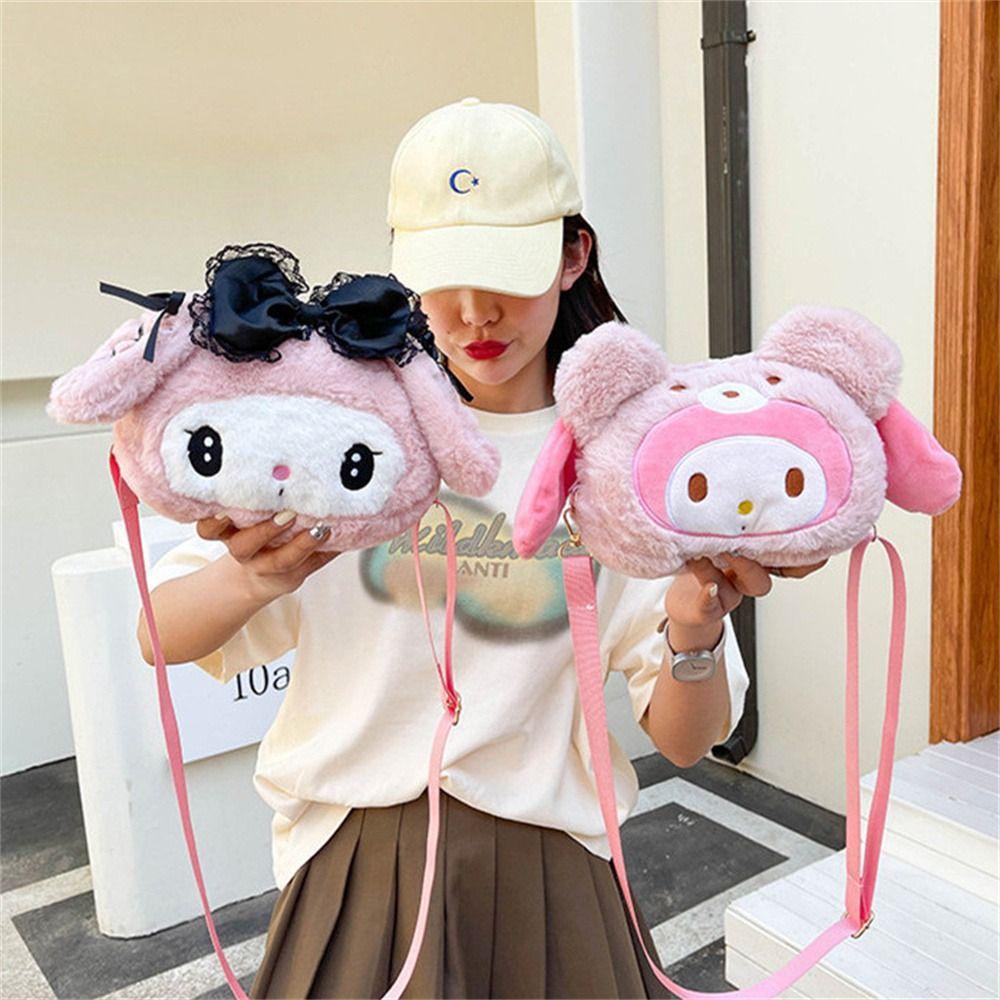 FALLFORBEAUTY Đồ chơi nhồi bông Hình Cinnamoroll Hoạt Hình Đáng Yêu