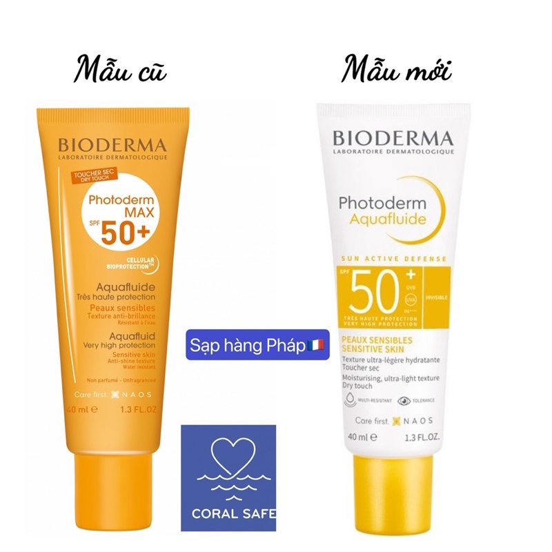 Kem chống nắng Bio.der.ma Aquafluid 40ml