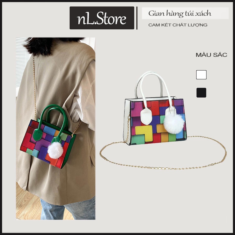 Túi xách nữ đeo chéo đi chơi da Pu cao cấp kẹp nách thời trang nl.Store M13