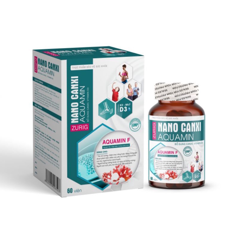 Nano canxi AquaminF tubocare