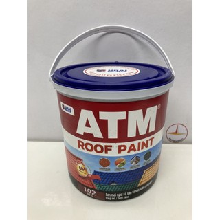 Sơn sân Tennis ATM Roof Paint Red 102 3.35L