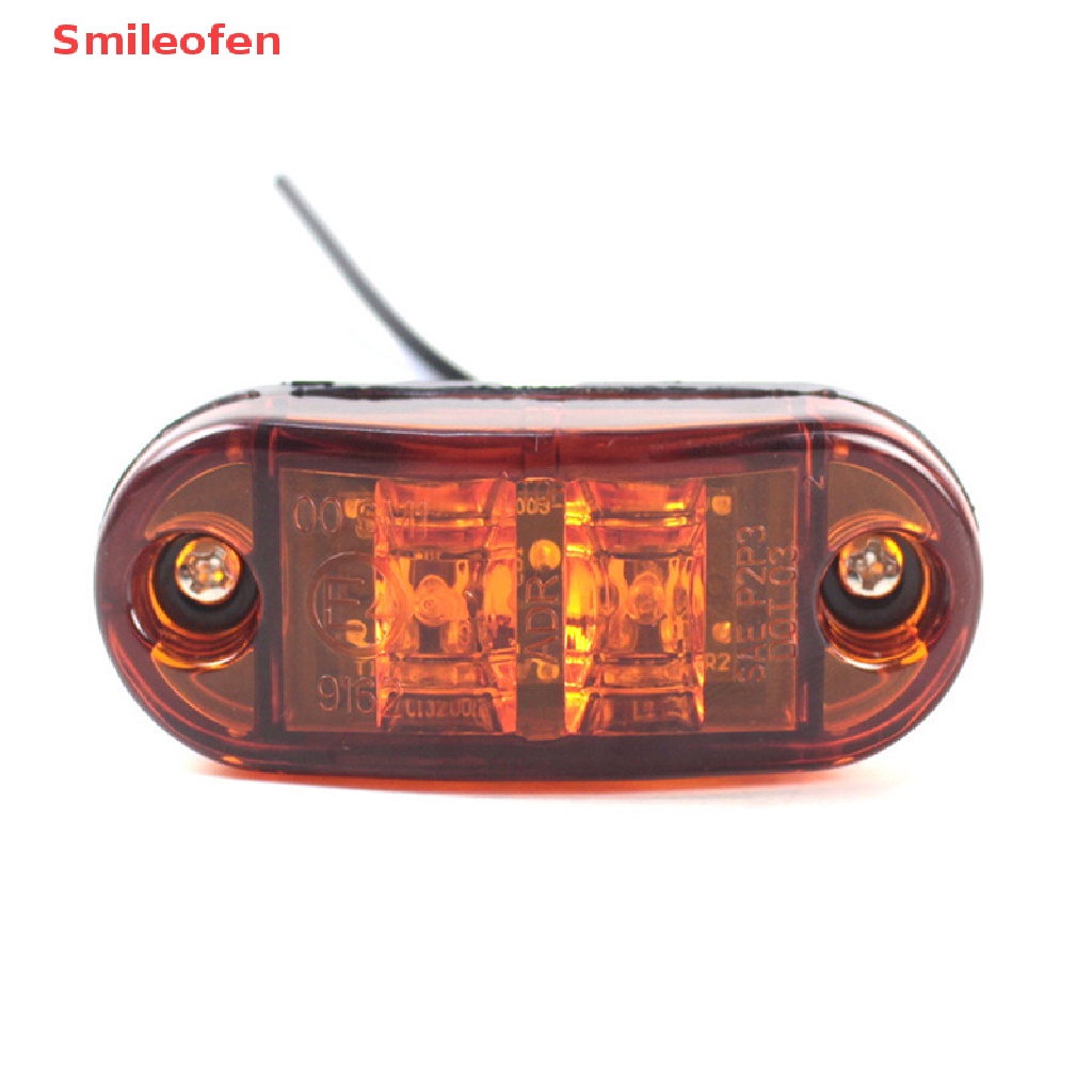 1 Đèn LED Cảnh Báo 10V 30V Ánh Sáng Trắng / Vàng / Đỏ Mới Cho Xe Hơi / Xe Tải