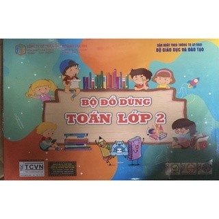 Bộ đồ dùng toán lớp 2 nhựa habook mới 2022