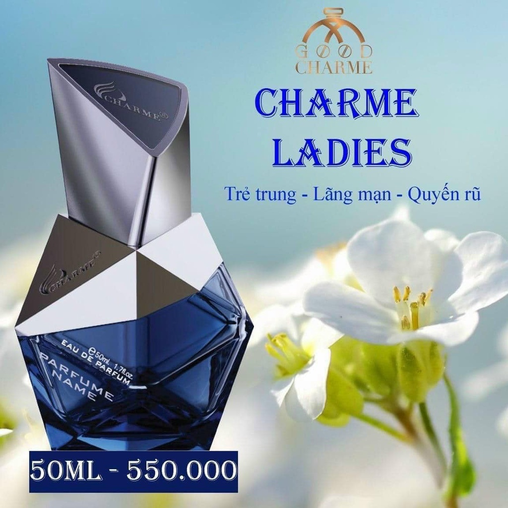 Nước Hoa Nữ Charme Ladies Mùi Hương Bùng Nổ Pha Lẫn Chút Sành Điệu Và Nổi Loạn 50ml