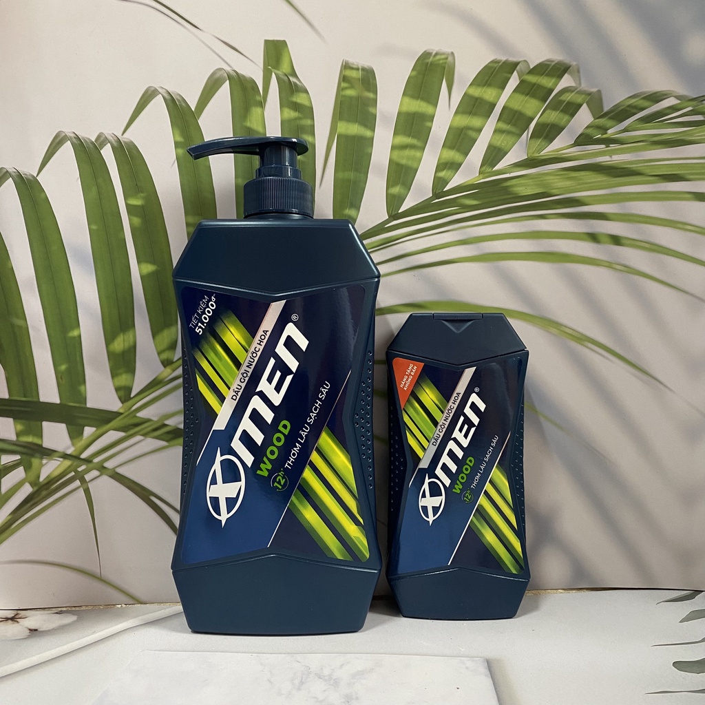 ❌ MUA 1 TẶNG 1❌ Dầu gội Nước hoa XMen WOOD 2X SẠCH SÂU THƠM LÂU 12h 650g tặng dầu gội xmen wood 150g