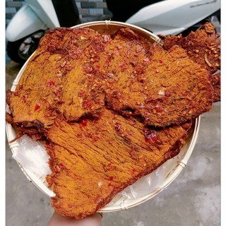 1kg khô bò miếng siêu lớn cay ngon
