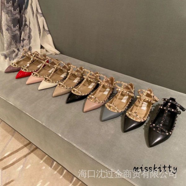 Sandal Đế Bằng 2 Lớp misskitty01 vts vts Xinh Xắn Thời Trang Dành Cho Nữ