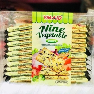 Bánh quy vị rau củ Ymaid HongKong 288g