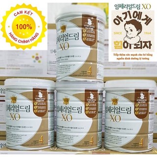 Combo 4 hộp sữa xo hàn quốc số 4 800g cho bé 1-2 tuổi