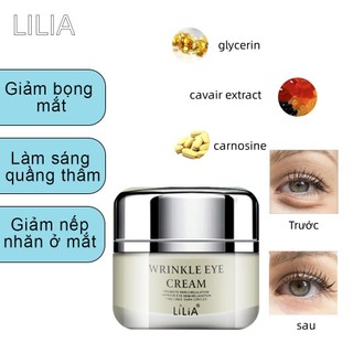 [Mới] Kem Dưỡng Mắt LiLiA Dưỡng Ẩm Mắt Làm Mờ Quầng Thâm & Nếp Nhăn Quanh Mắt Dưỡng Ẩm Chống Lão Hóa 20g