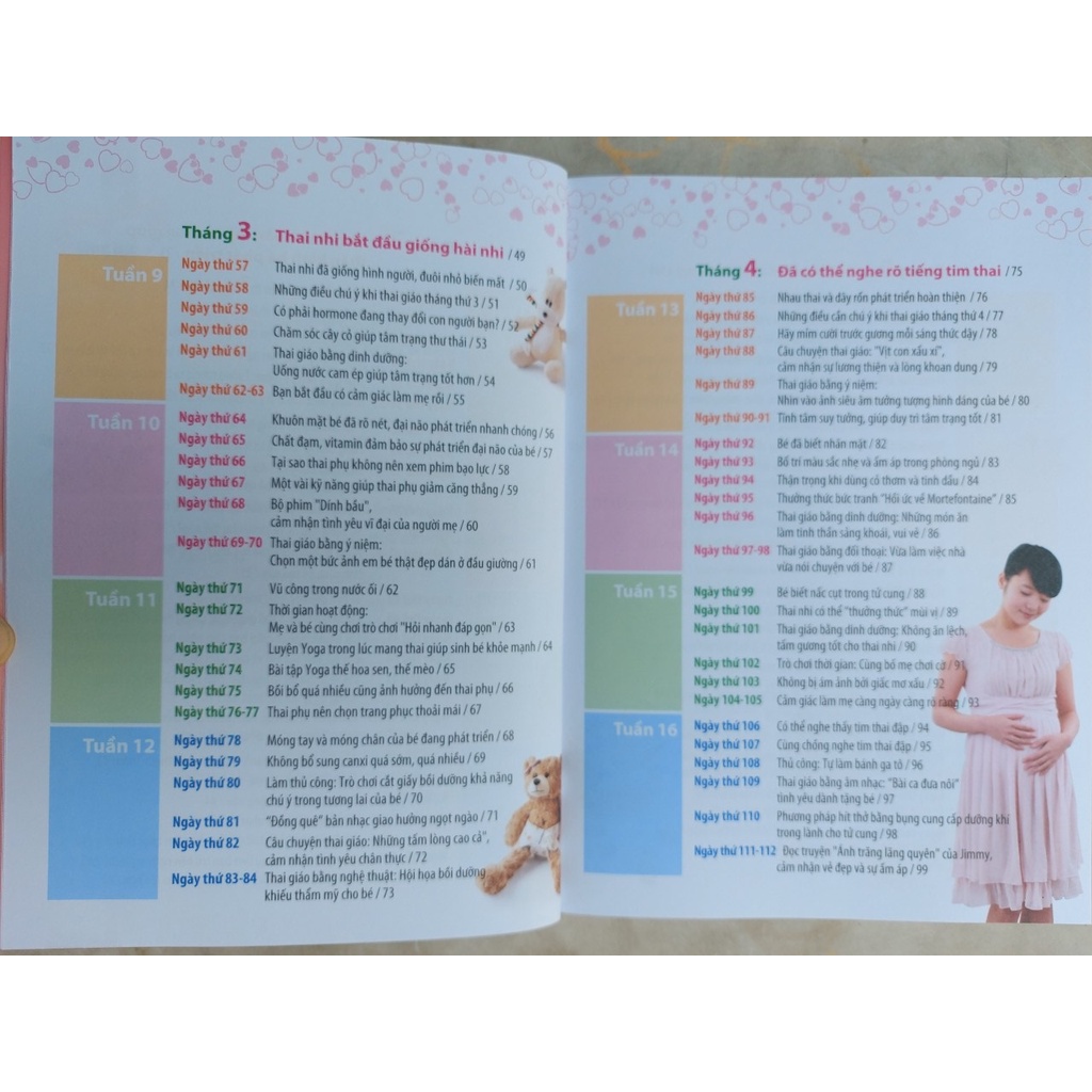 Sách: Thai Giáo Theo Chuyên Gia - 280 Ngày Mỗi Ngày Đọc 1 Trang