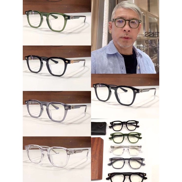 Kính mắt Chrome hearts CHIRPCHIRP cao cấp mắt kính oval