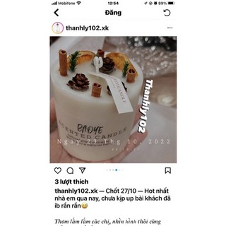 Nến thơm sáp đậu nành