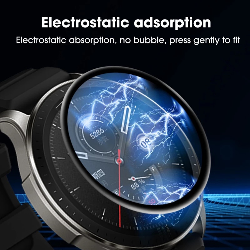 Miếng DáN CườNg LựC 3D BảO Vệ MàN HìNh Huami Amazfit GTR 4 GTR4 KèM Phụ KiệN