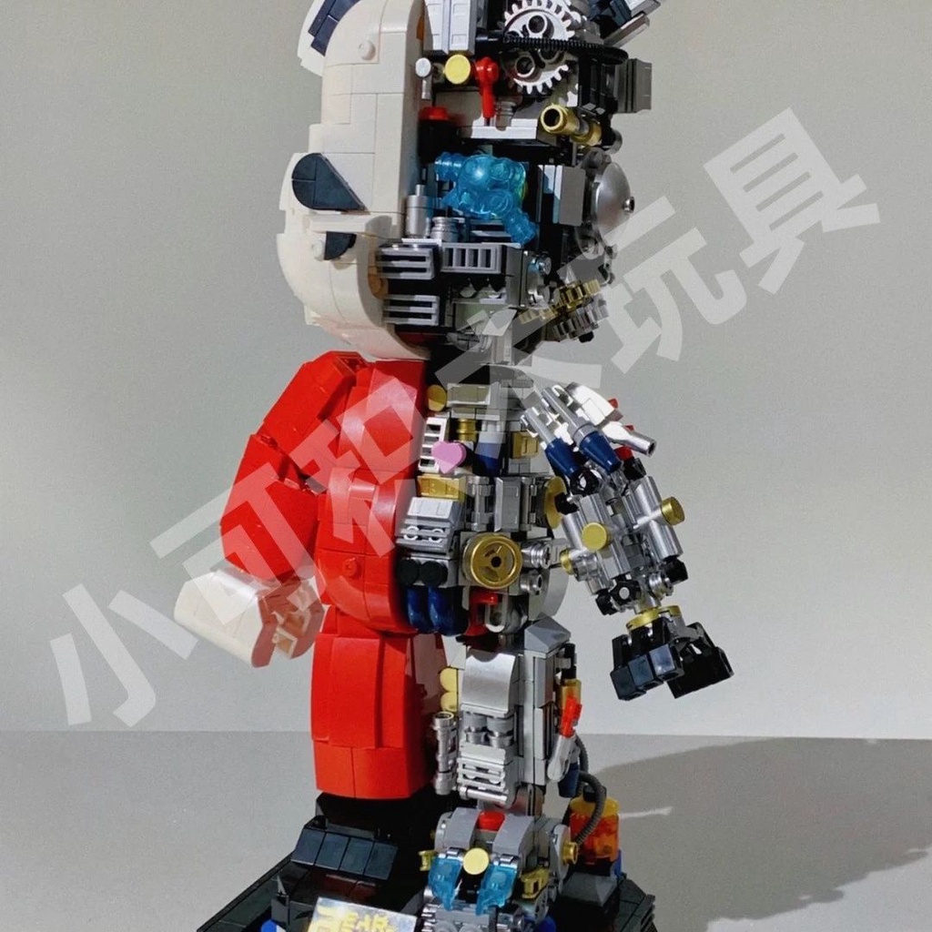 Wangao Đồ Chơi Lắp Ráp Gundam Mecha Bear Venom / Iron Man / Batman / Bumblebee Cho Trẻ Em