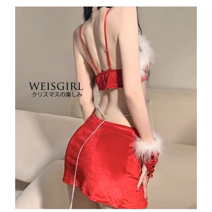 [ORDER] VÁY NOEL- THỜI TRANG GIÁNG SINH CAO CẤP-SET 2 MẢNH/ TIỆM THỜI TRANG LOLITA JK CHÍNH HÃNG LOLIQUESWEET