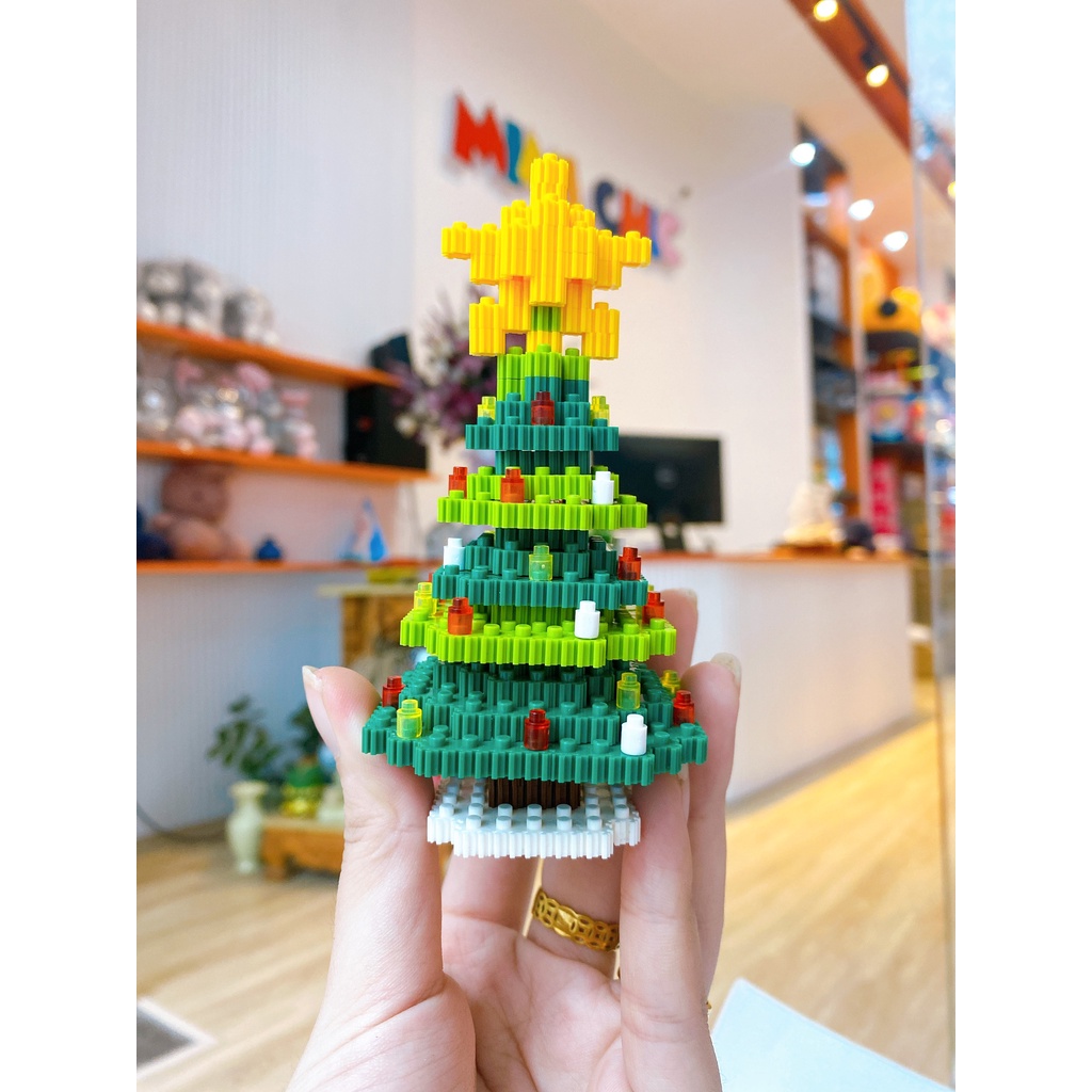 Lắp ráp mô hình linkgo các nhân vật Noel cực đáng yêu