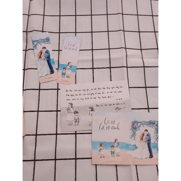 Poscard Vì vợ là vợ anh