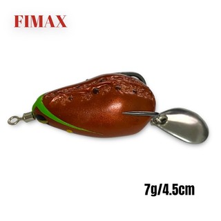 Mồi nhái hơi Frog toon v1,Mồi nhái hơi câu cá lóc nhạy nhất.