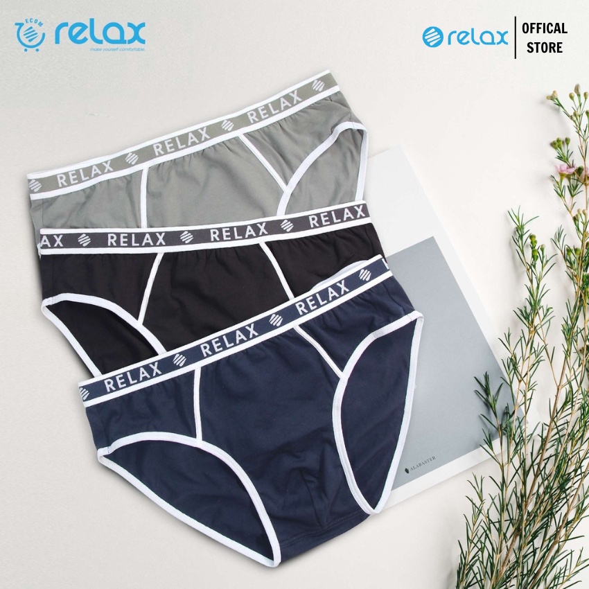 quần lót nam relax cotton cao cấp chính hãng, quần sịp nam relax underwear rltk24