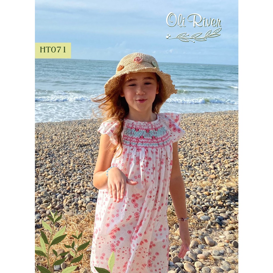 VÁY SMOCK HỒNG OLIRIVER