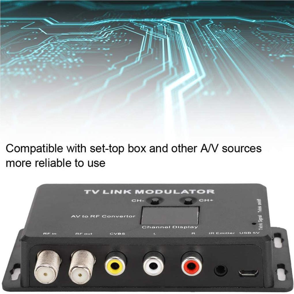 Mô Đun Điều Chỉnh Hồng Ngoại Mini TM70 AV Sang UHF Chuyên Dụng Cho TV