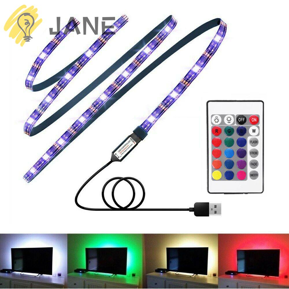 Dây Đèn LED 5050 Trang Trí Để Bàn PC USB Điều Khiển Từ Xa