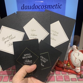 [ vial đủ mẫu ] Nước hoa Kilian Good Girl Gone Bad - Rolling in Love - don’t be shy - Apple Brandy - Angels’ Share 1.5ml