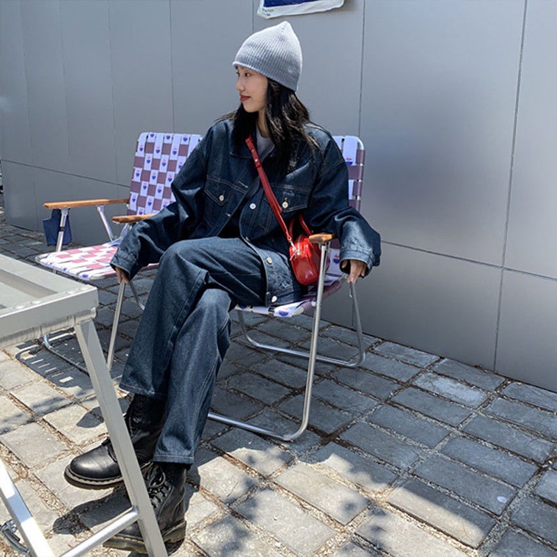 Mischa Túi Xách Đeo Vai Bằng Da PU Màu Trơn Phong Cách retro Đơn Giản