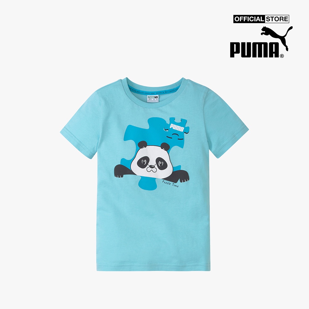 PUMA - Áo thun trẻ em ngắn tay Paw Advanced-599914-49