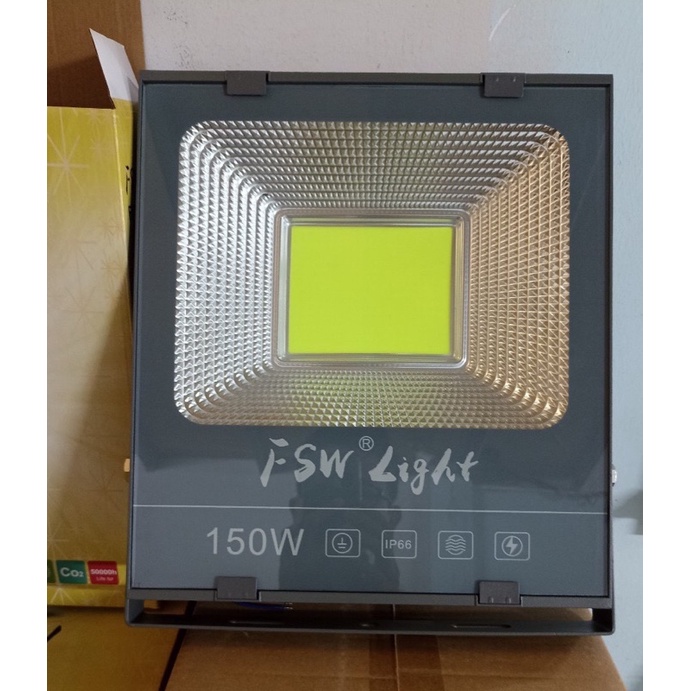 Đèn pha led ánh sáng xanh lá công suất 50W vỏ nhôm đúc dày cao cấp chuyên công trình ngoài trời chống nước ip66