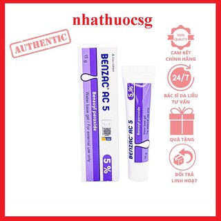 Benzac AC BPO Benzoyl Peroxide - Gel hỗ trợ giảm mụn