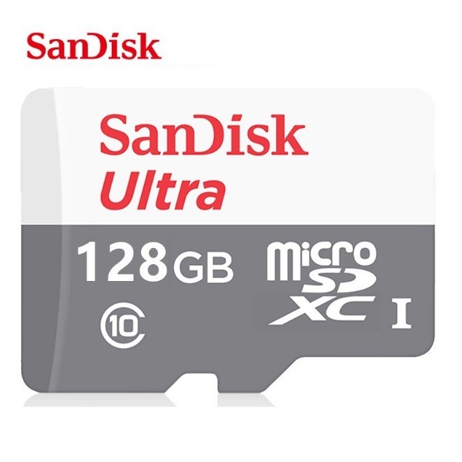 Thẻ nhớ SanDisk Ultra class 10 UHS-1 TF Card dung lượng 64/128/256/512GB tốc độ cao 100mb/s, chuẩn Micro SD cho camera, điện thoại | BigBuy360 - bigbuy360.vn