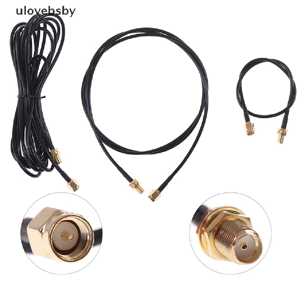 Dây Cáp Ăng Ten Kết Nối WIFI RG174 RF 0.3-5M SMA
