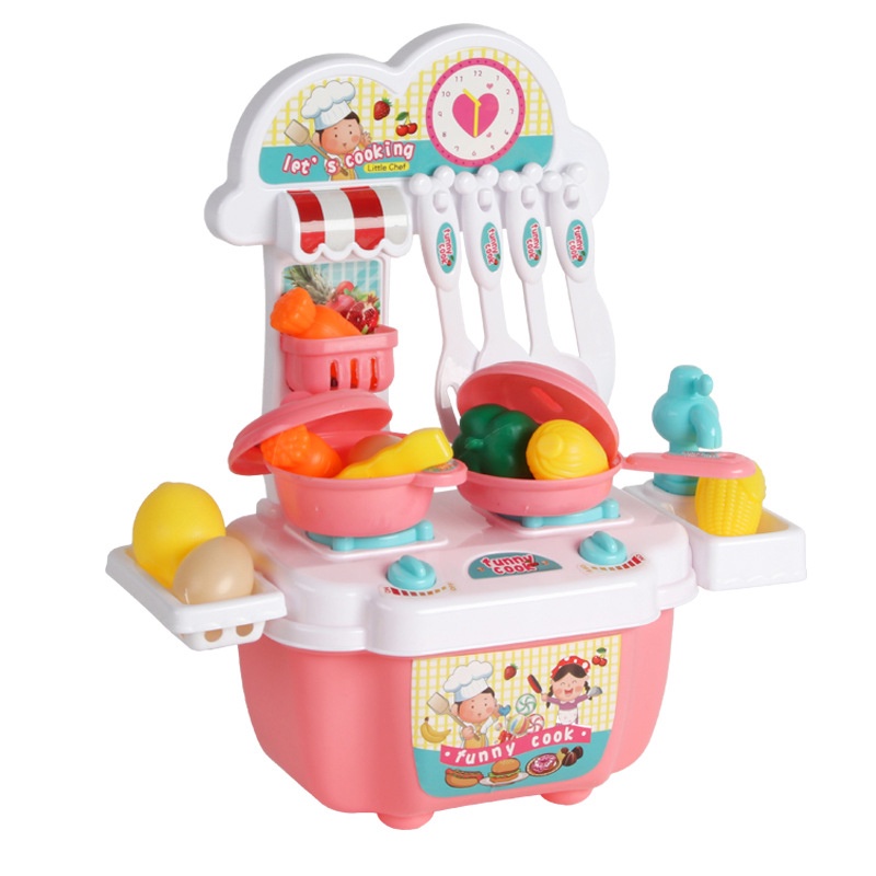 WO·WO Đồ chơi trẻ em Cắt Trái Cây mini Có Nhạc Cho Bé