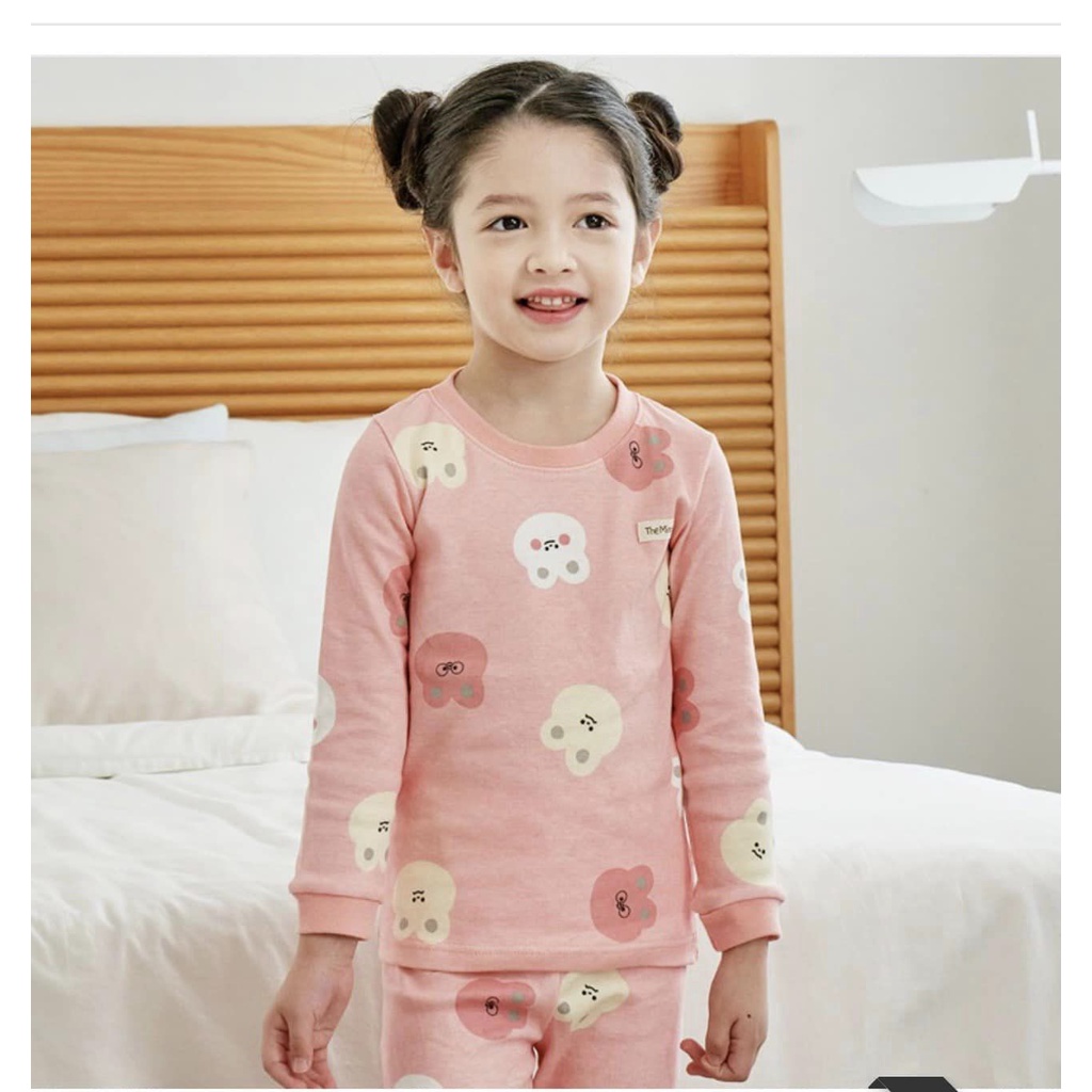 Bộ dài họa tiết xinh xắn The MiNOu xuất Hàn chất cực đẹp