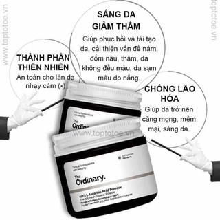 Bột Vitamin C The Ordinary 100% L-Ascorbic Acid Powder 20G