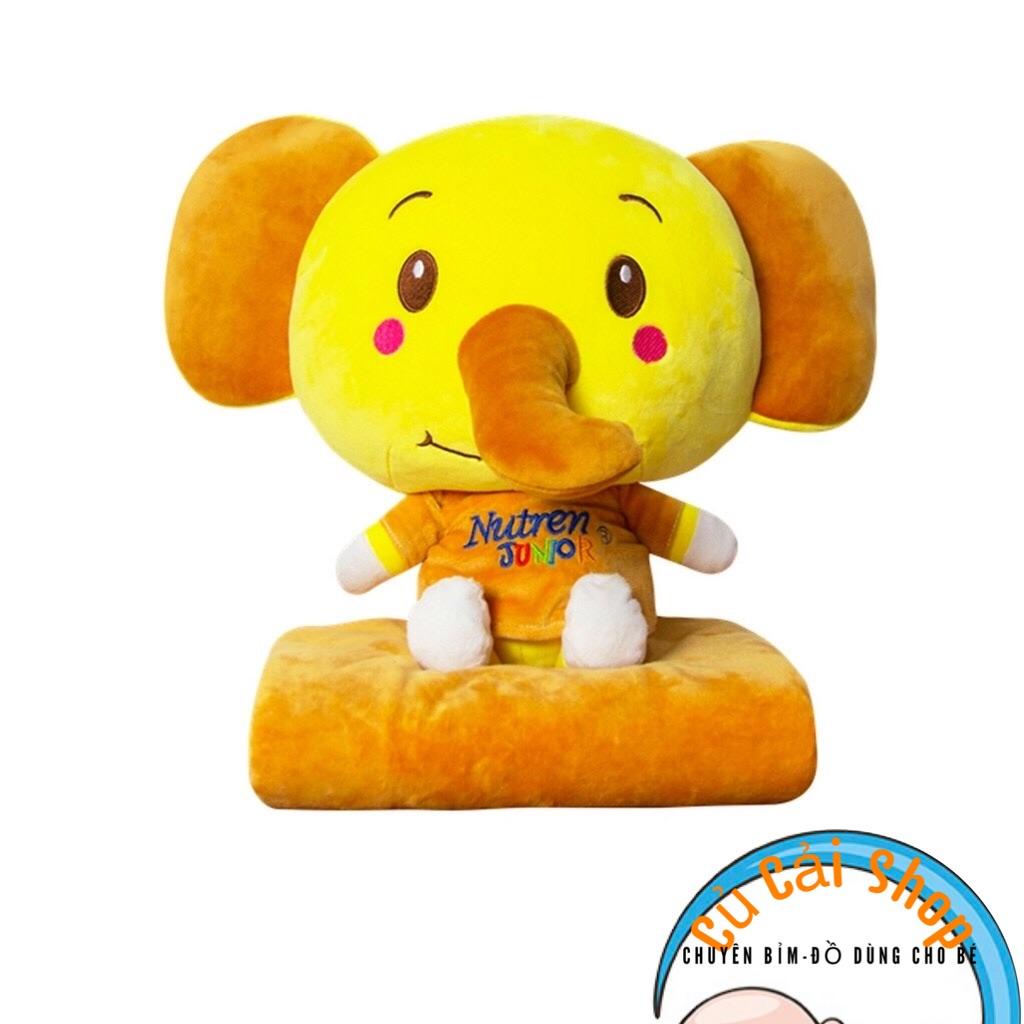 Set chăn gấu hình Hươu, chim cánh cụt, cua, gấu, dứa hàng khuyến mãi