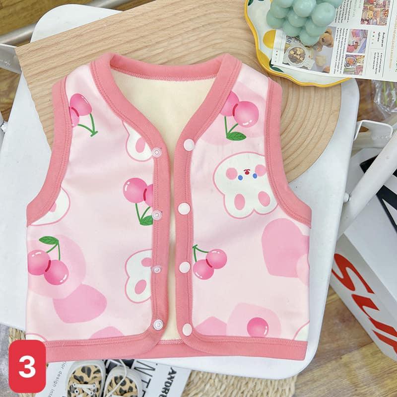 ÁO GILE NỈ NHIỀU HÌNH XINH XẮN CHO BÉ- HÀNG QCCC