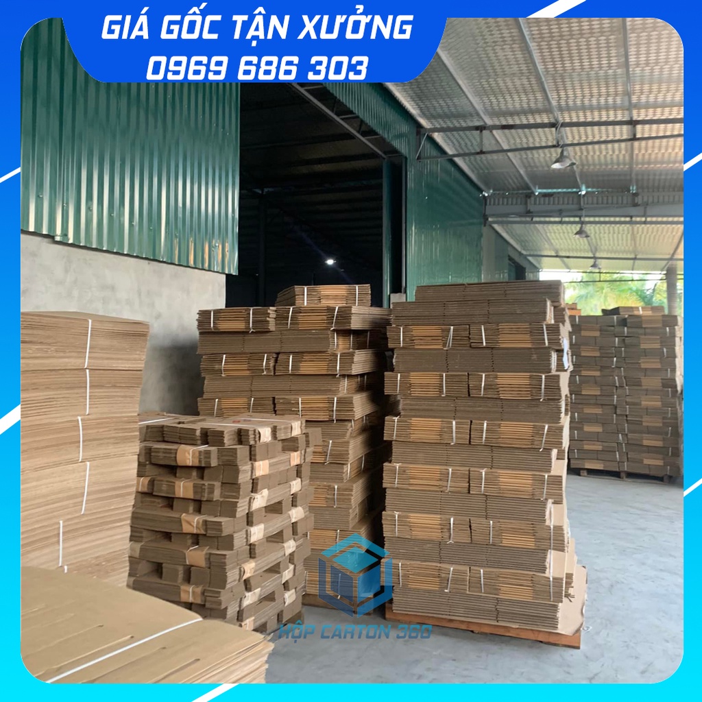 Hộp Carton Đóng Hàng Đầy Đủ Các Kích Thước Phổ Thông